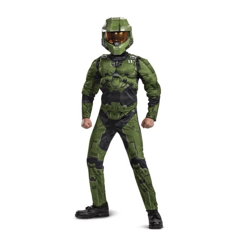 Brand New! Disguise Halo‎ 'Master Chief' Boys Halloween Costume - Large (10-12)